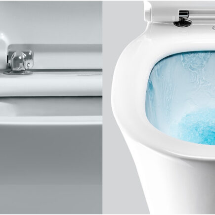 talety wiszace bez rantowe z systemem spłukiwania wir