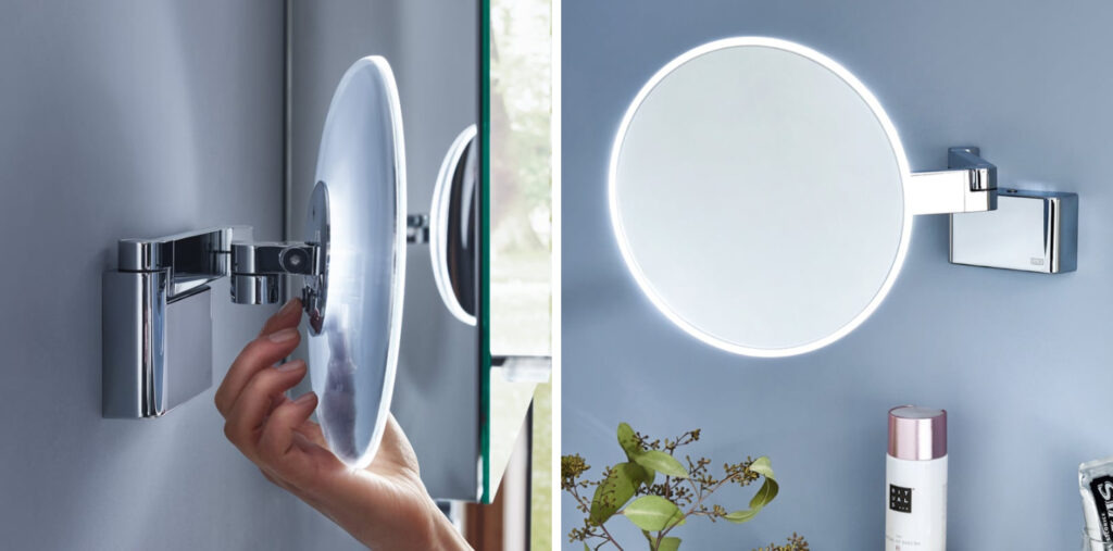 lusterko kosmetyczne LED w łazience – precyzja i światło lusterko kosmetyczne LED w łazience – precyzja i światło