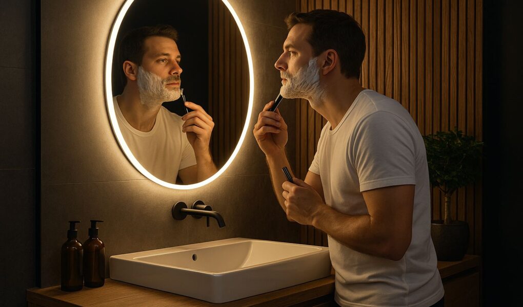 LUSTRO Z PODŚWIETLENIEM led