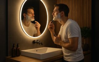 LUSTRO Z PODŚWIETLENIEM led