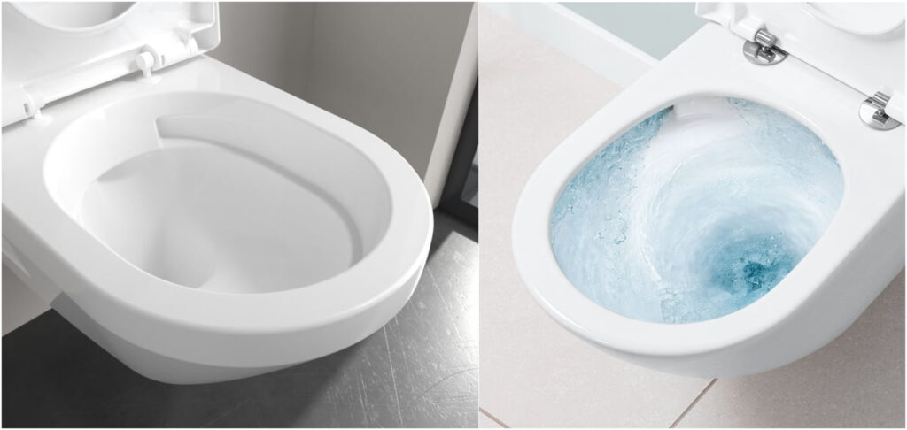 toaleta bezkołnierzowa Villeroy & Boch TwistFlush
