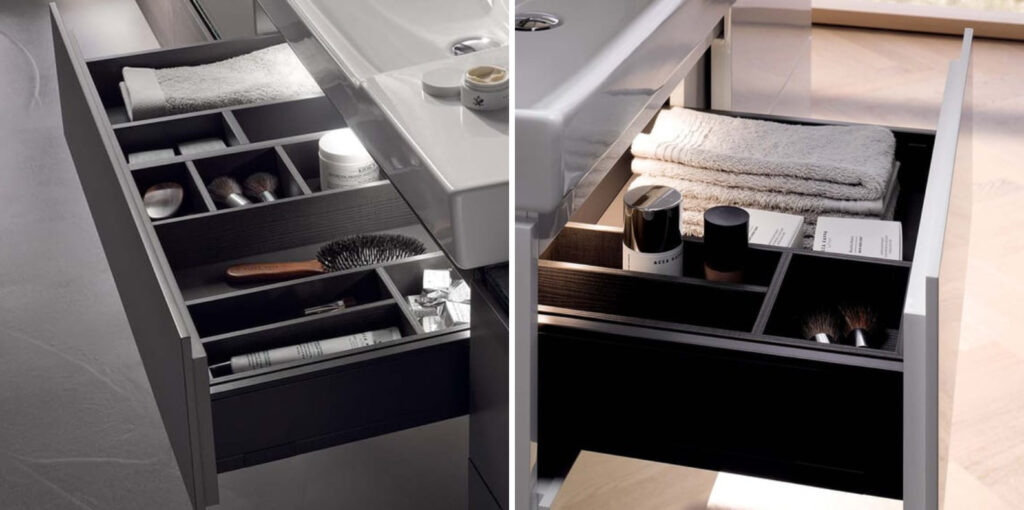 wkłady do szuflad łazienkowych wkłady do szuflad łazienkowych