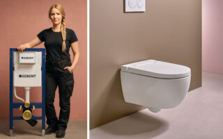 toaleta myjąca + stelaz wc Geberit