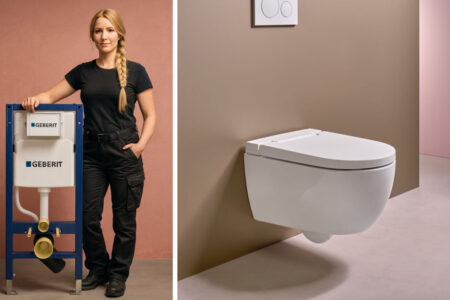 toaleta myjąca + stelaz wc Geberit