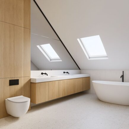 stelaz niski do WC w zabudowie meblowej