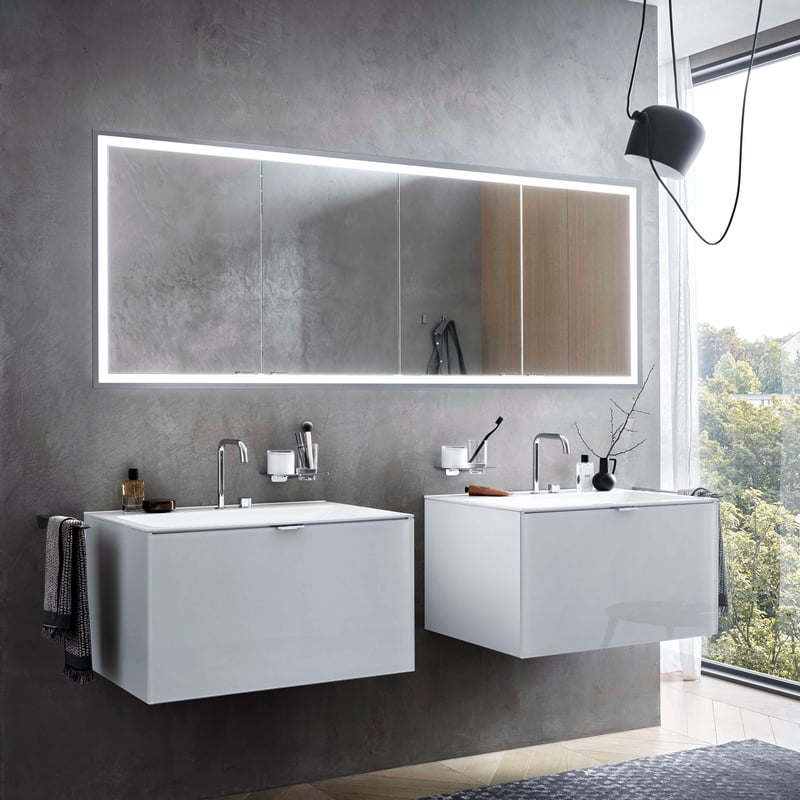 szafka z lustrem wpuszczana wscianę