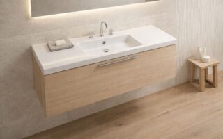 umywalka z blatem ceramicznym