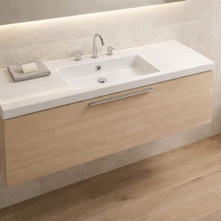 umywalka z blatem ceramicznym