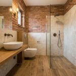 zabudowa stelaża WC w nowoczesnej łazience